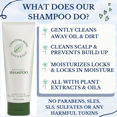 Original Unscented Hair Shampoo Gently Cleanses Away Dirt & Build Up And Then Moisturizes