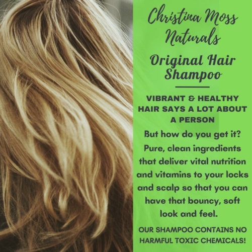 Hair Shampoo - Made With Organic Aloe Vera And Clean, Pure Ingredients