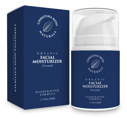 Facial Moisturizer - Unscented - Made With Organic Aloe Vera And Pure, Clean Ingredients