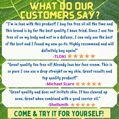 Tea Tree Oil - 1OZ - 100% Pure Organic From Australia