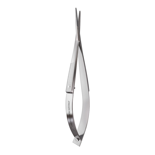 Facial Hair Scissors - Rounded Tip side view